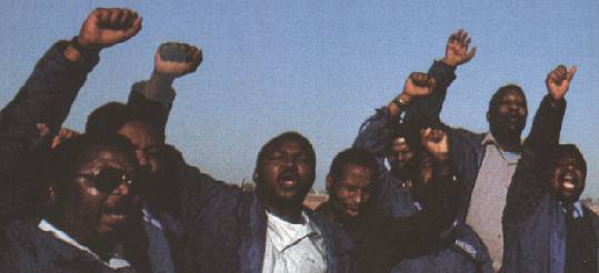 Apartheid Protestors:  this is NOT a picture of Joe Jackson