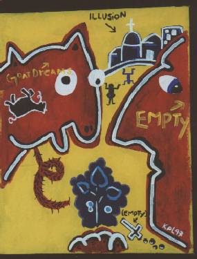Repro of 'I, and the Village'